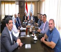 عمرو عثمان يجتمع بمدير المركز القومي للبحوث التربوية والتنموية