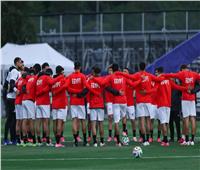 منتخب مصر يختتم تدريباته بسياتل استعدادًا لمواجهة إيران