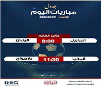 موعد مباريات اليوم الإثنين 29 يونيو 2026.. إنفوجراف