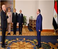 «أبوالعزم» يؤدي اليمين القانونية رئيسا لقضايا الدولة أمام الرئيس السيسي