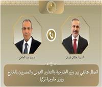 وزير الخارجية يبحث مع نظيره التركي العلاقات الثنائية والتطورات الإقليمية