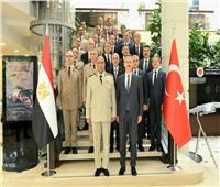  وزير الدفاع والإنتاج الحربى يعود إلى أرض الوطن بعد إنتهاء زيارته الرسمية لجمهورية تركيا 