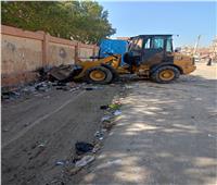 الفيوم: حملات للنظافة وتمهيد الطرق والتشجير بمركز ومدينة سنورس 