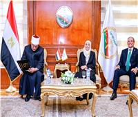 مفتي الجمهورية يشيد بدور النيابة الإدارية في مكافحة الفساد المالي والإداري