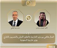وزير الخارجية يبحث مع نظيره السعودي جهود خفض التصعيد في المنطقة