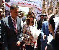وزيرة التنمية المحلية ومحافظ القليوبية يفتتحان 3 مراكز تكنولوجية